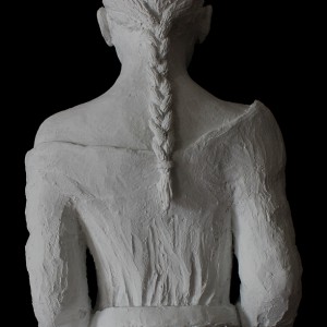 Den stille time - Skulptur av Elisabeth Berggren Hansen